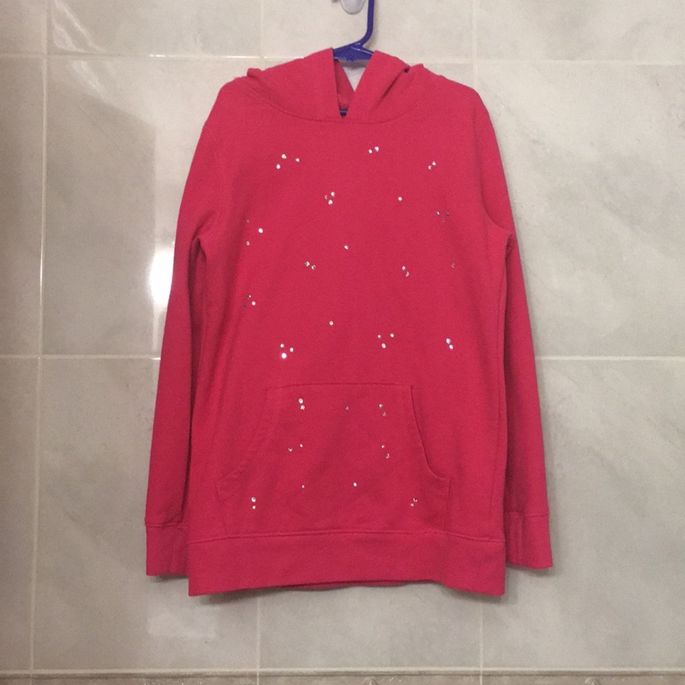 Pink Jeweled Hoodie | Circo | Girls